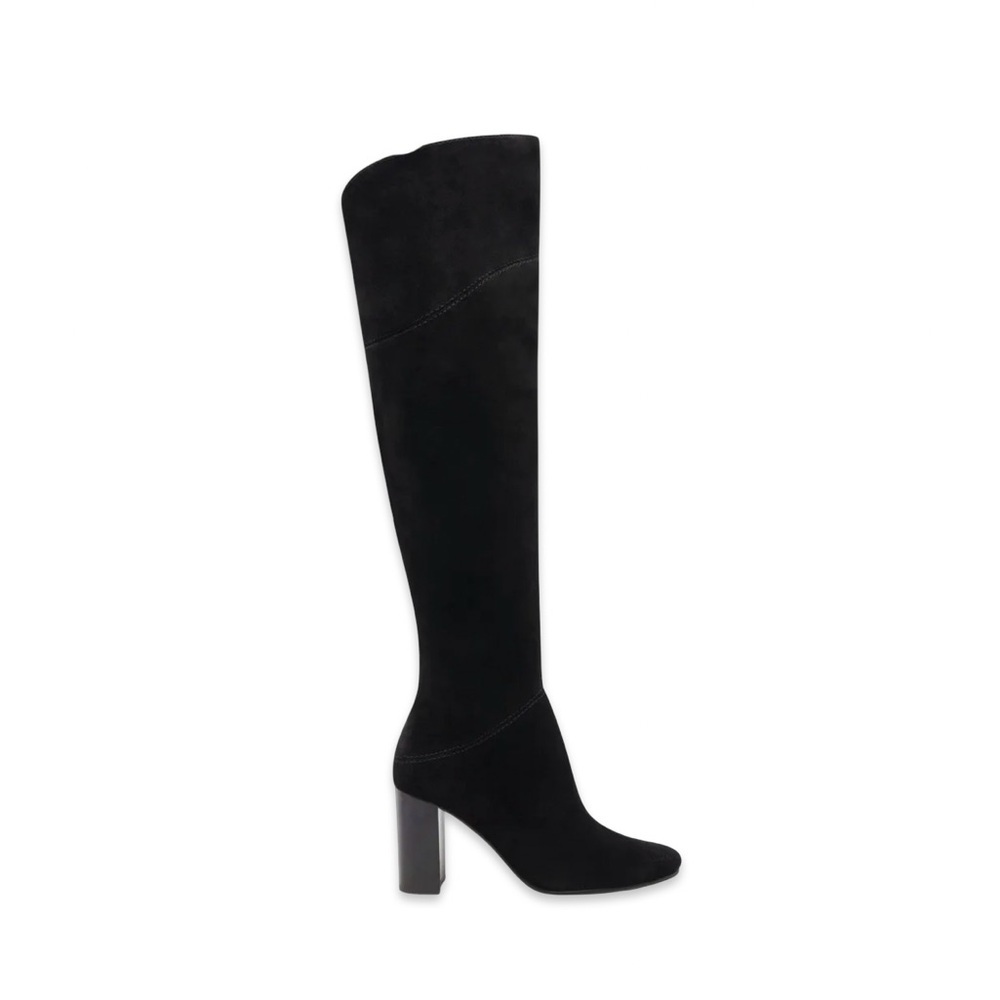 Sury Dolce Vita Wide-Calf Black Knee-High Boots
